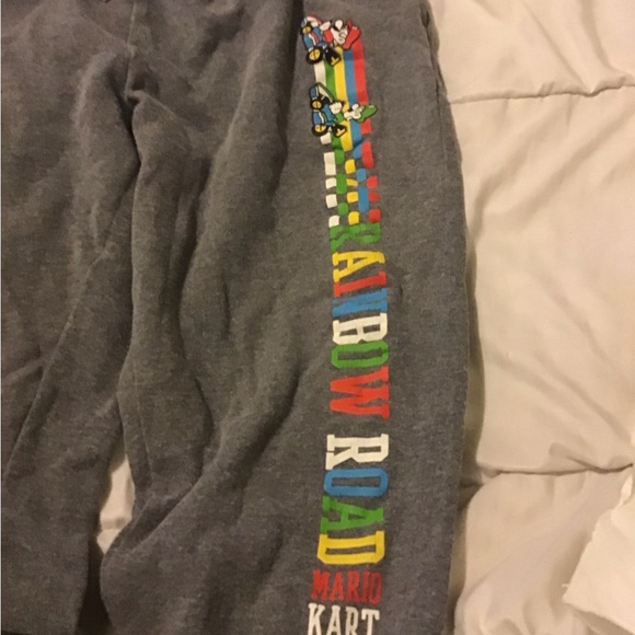 Mario Kart XXL plus size grey jogger pants - Picture 4 of 9